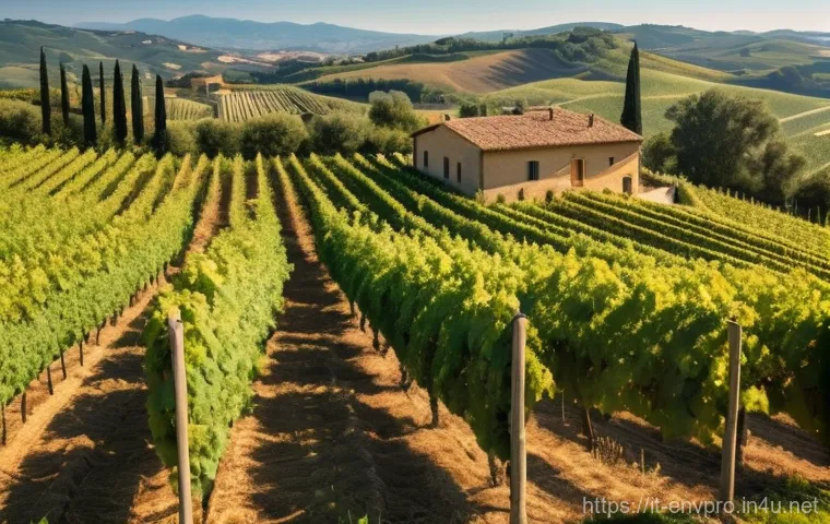 환경보호 분야 경력개발 계획 - **Prompt:** A group of young, diverse Italian agronomists and sustainability experts, dressed in pra...