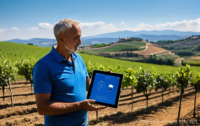 환경보호 전문가의 업무 개선 사례 - **Prompt 1: AI-Powered Sustainable Agriculture in the Italian Countryside**
    A wide-angle, realis...