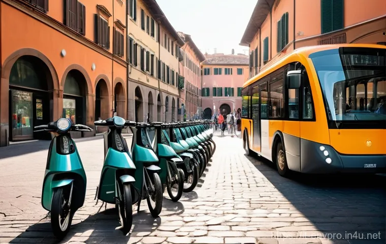 환경보호 기술의 실제 적용 사례 - **Prompt: Future of Italian Agriculture**
    A sophisticated blend of traditional Italian agricultu...