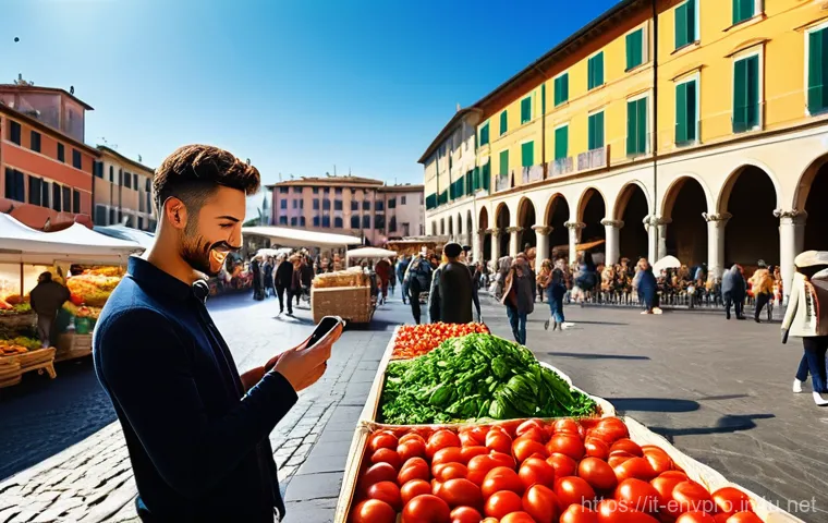 환경보호 실습 피드백 활용법 - **Urban Italian Sustainability Champion**
    A vibrant, sunny scene in a charming Italian piazza. A...